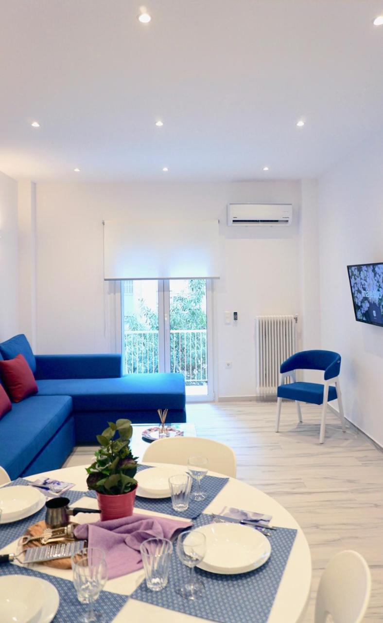 Central, Bright Apt In Athens Near Metro Экстерьер фото